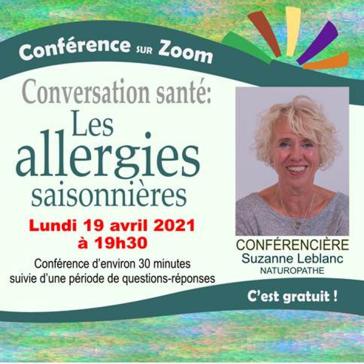 Conférence: Les allergies saisonnières